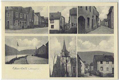 Alte Ansichten von Oberfell