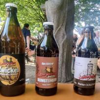 Bierseminar im Pfarrgarten Oberfell